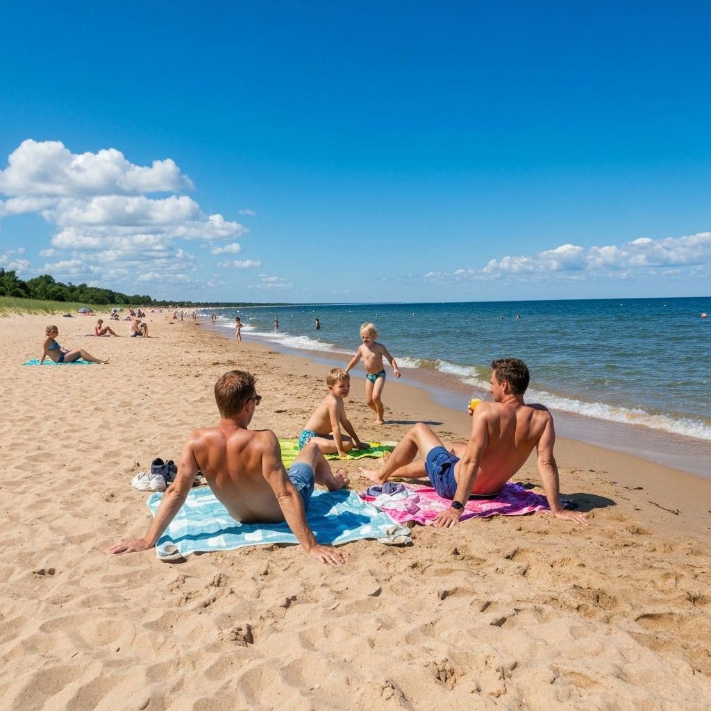 Bästa stränderna för familjer